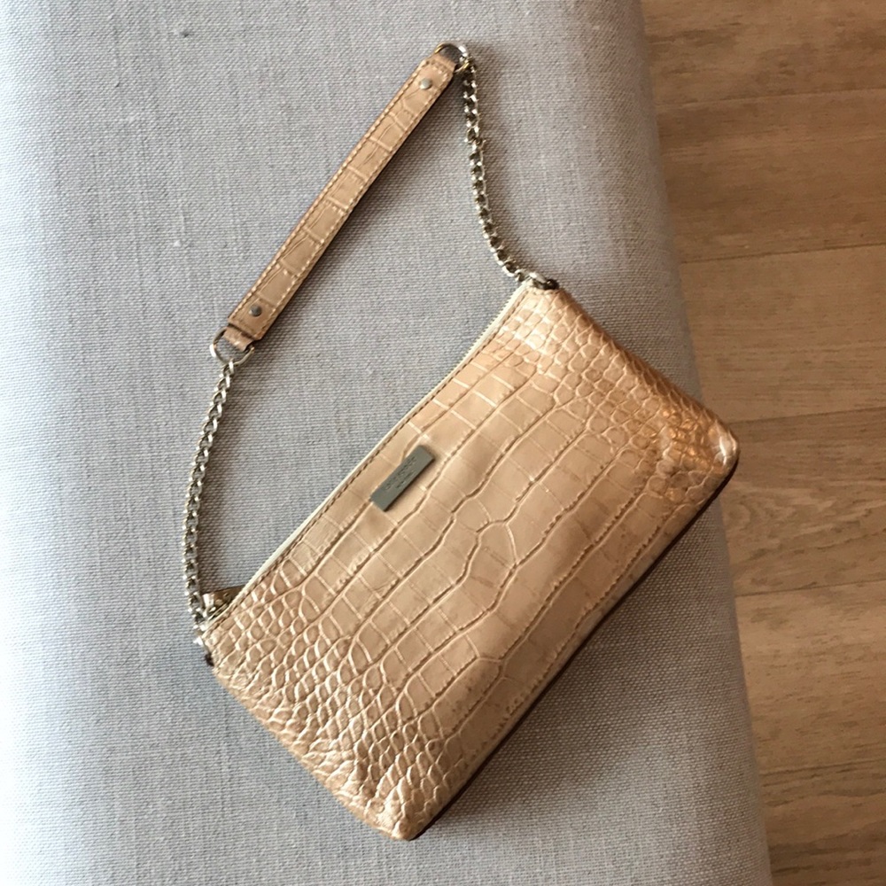 Kate Spade metallic gold purse